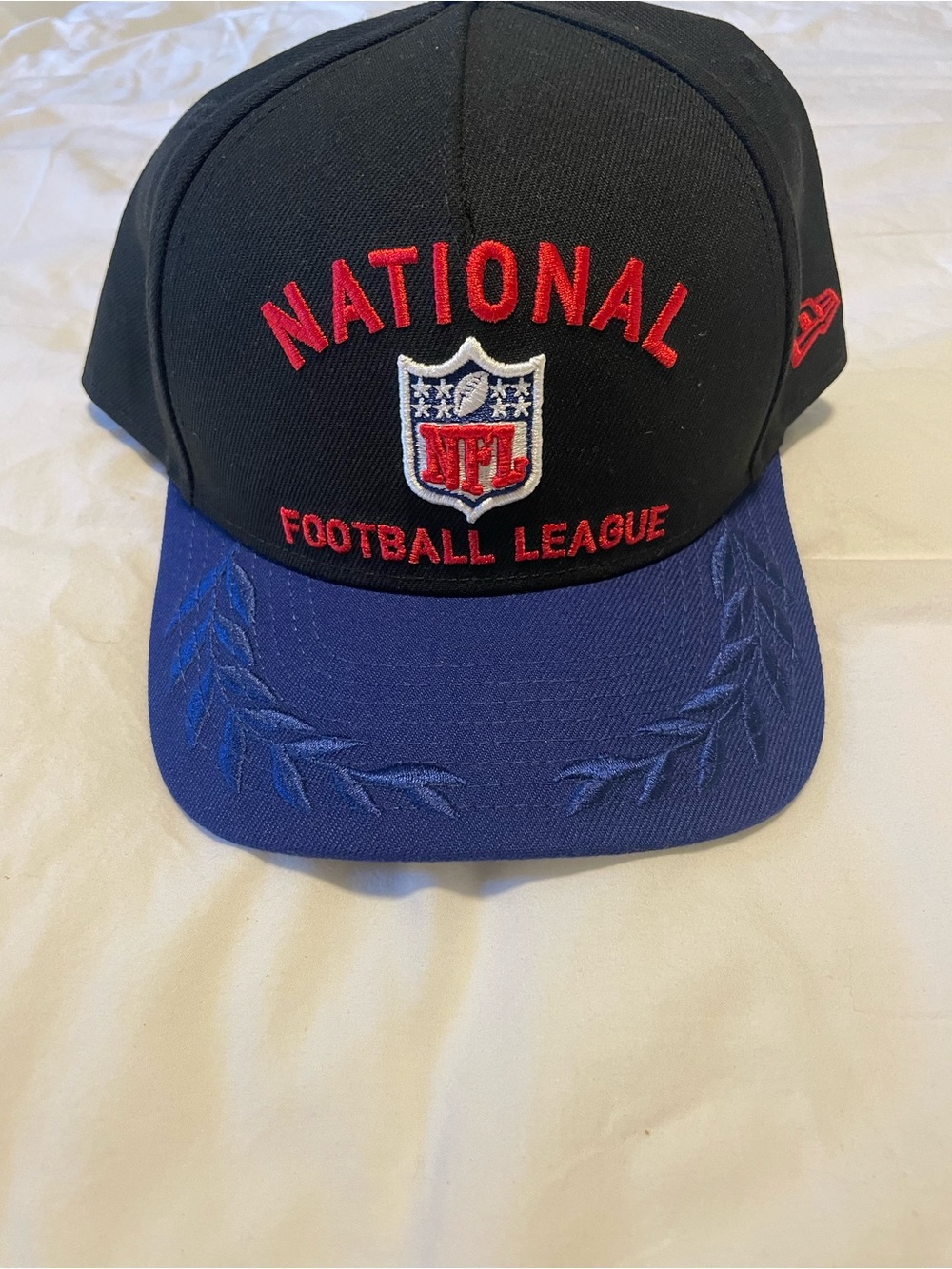 New Era Black and Blue NFL National Football League Snapback